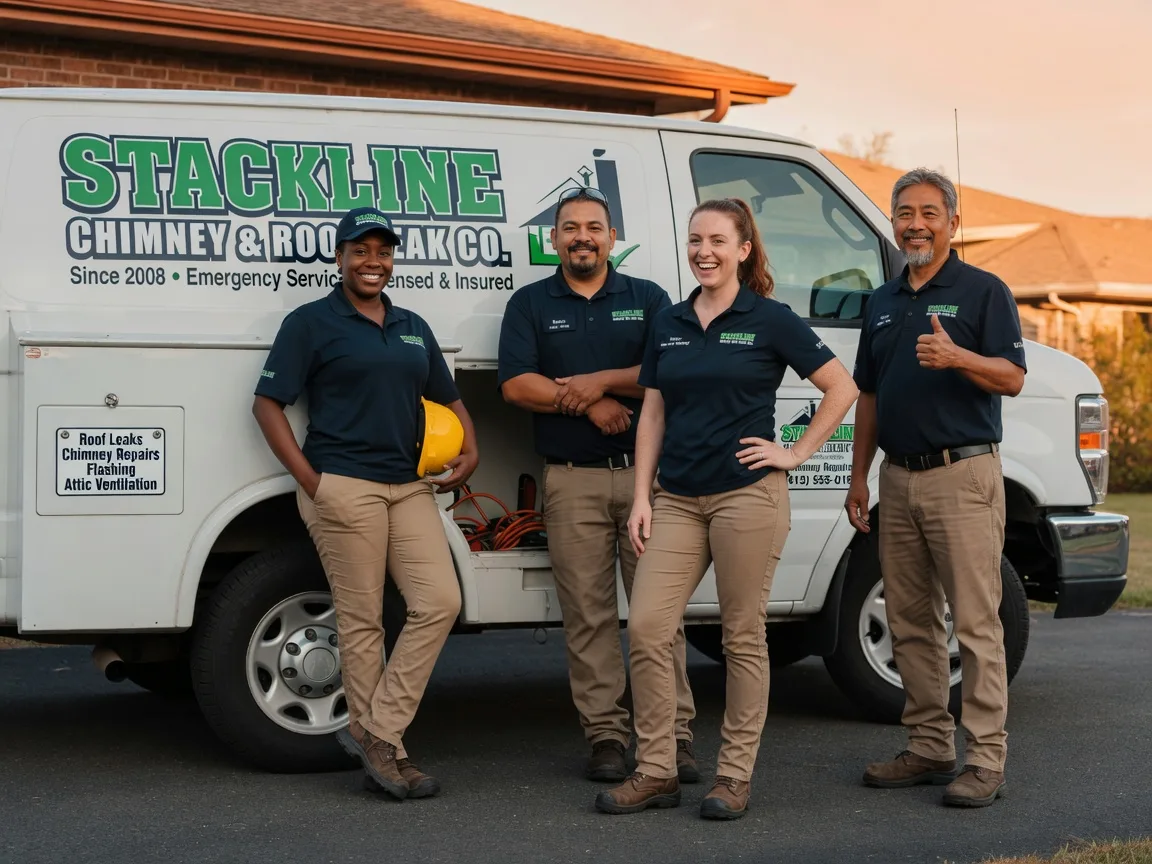 Chimney flashing repair company in Waco, TX